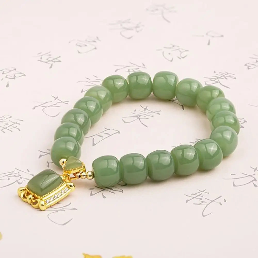 PULSERA JADE ESMERALDA