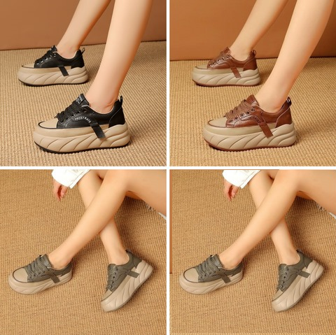 Zapatillas plataforma casual Casie