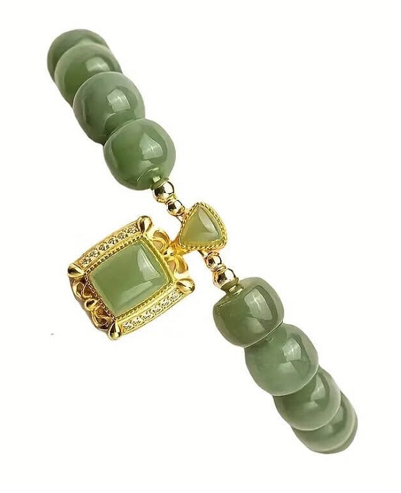 PULSERA JADE ESMERALDA