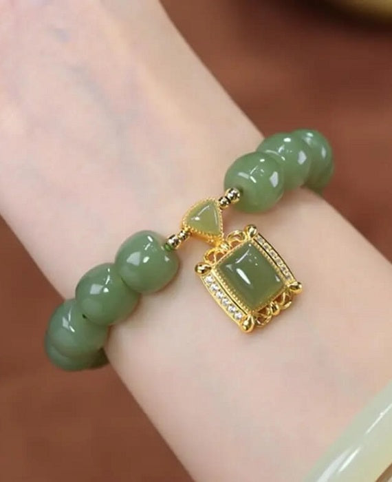 PULSERA JADE ESMERALDA